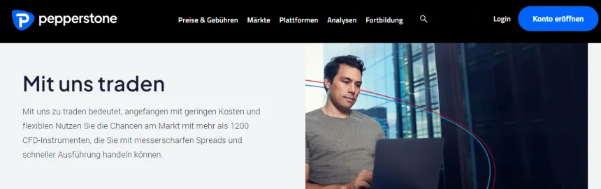 Pepperstone Angebot