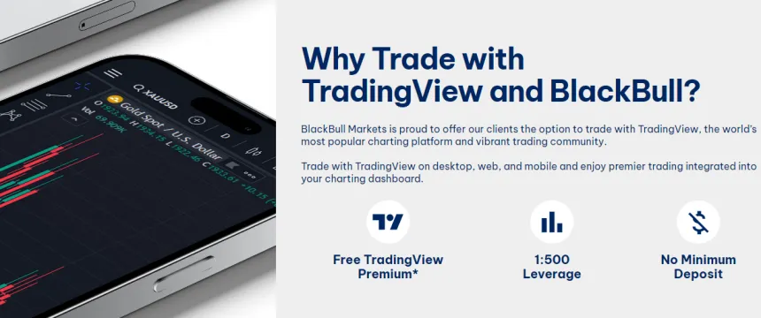 BlackBull Markets Tradingview App