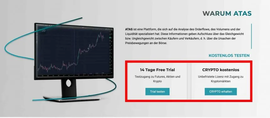 Kostenlose 14 Tage Version von ATAS