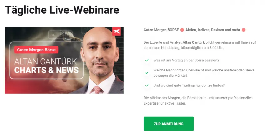 XTB Live-Webinare