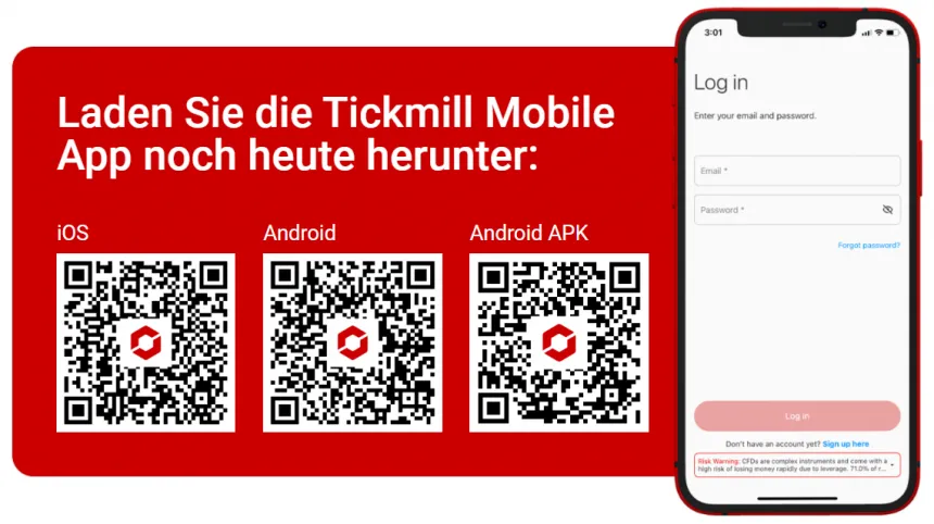 Tickmill Mobile App