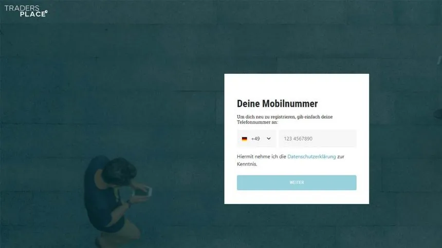 Traders Place Konto eröffnen