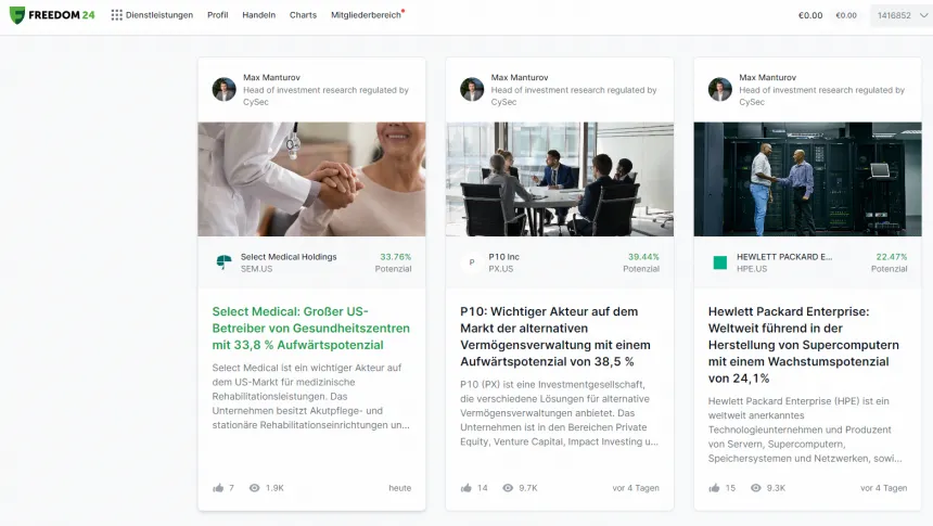 Analysen by Freedom24