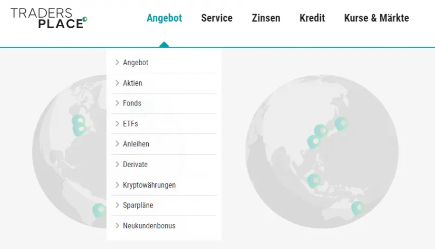 Traders Place Angebot