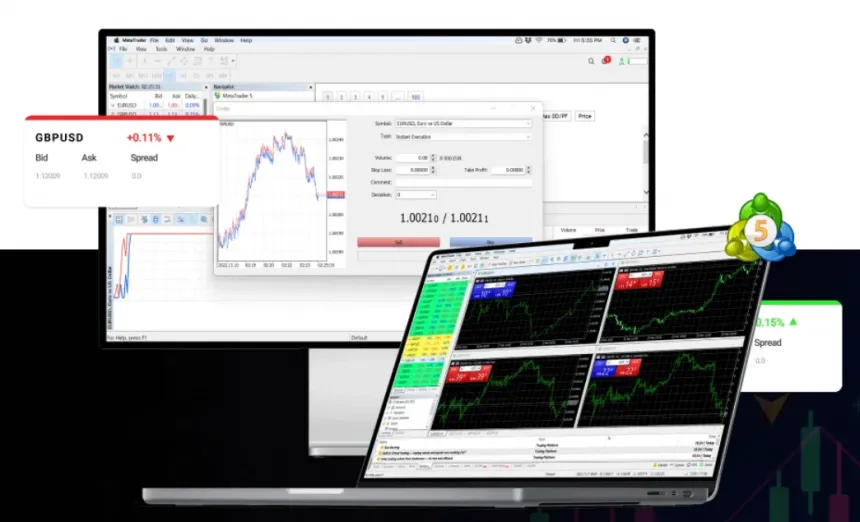 MT5 Plattform bei IC Trading