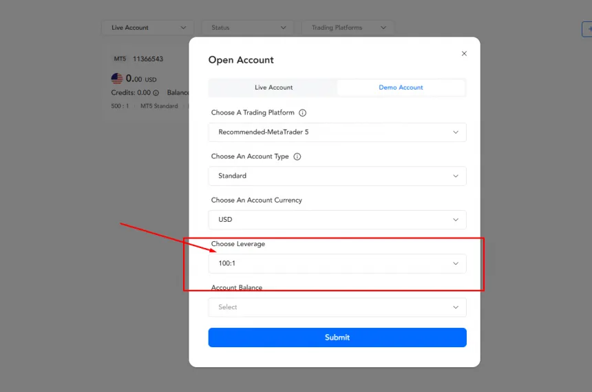 PU Prime Hebel auswählen