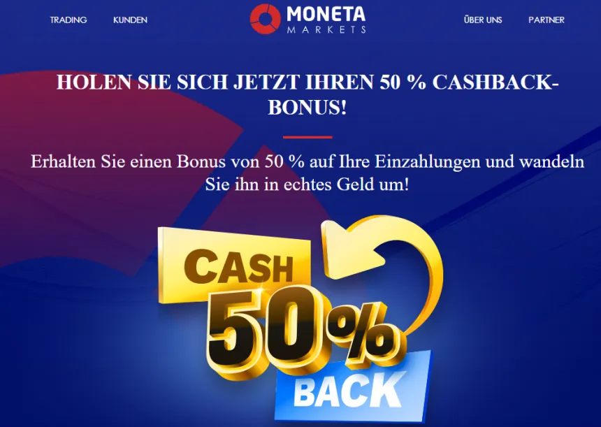 MonetaMarkets Cashback