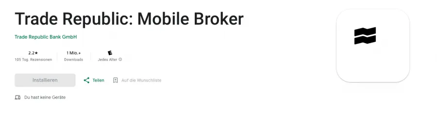 Trade Republic Bewertung