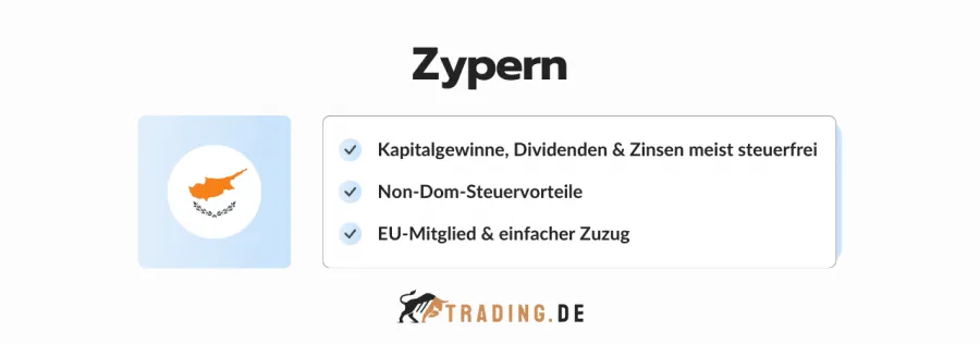 Zypern Steuervorteile für Trader