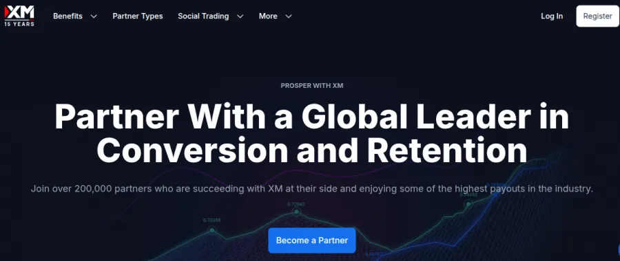 Affiliate Programm von XM