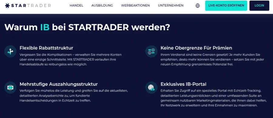 Introducing Broker Programm von StarTrader