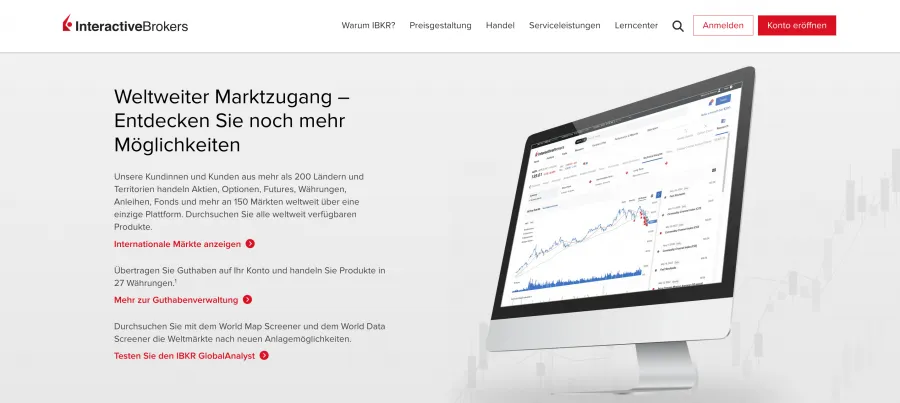 Interactive Brokers Startseite