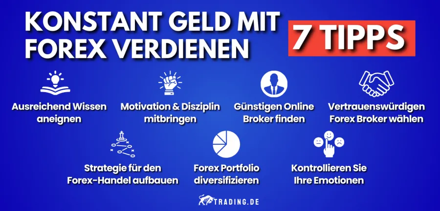 Forex konstant geld verdienen 7 tipps