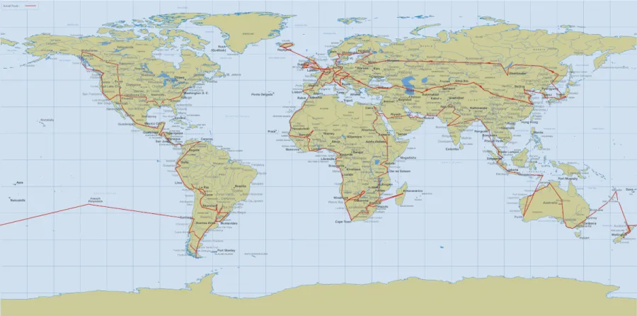 Jim Roger's Weltreise 1999-2002