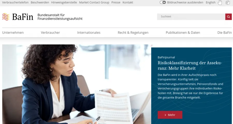 Regulierung und Sicherheit der BaFin