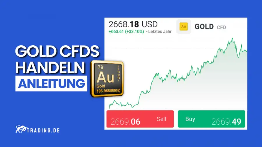 Gold CFDs handeln Anleitung