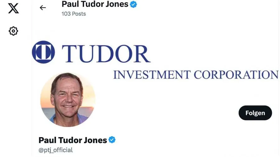 Trader Paul Tudor Jones auf X