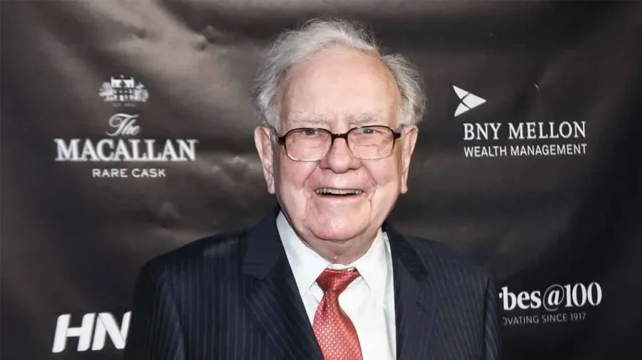 Warren Buffet auf einer Veranstaltung