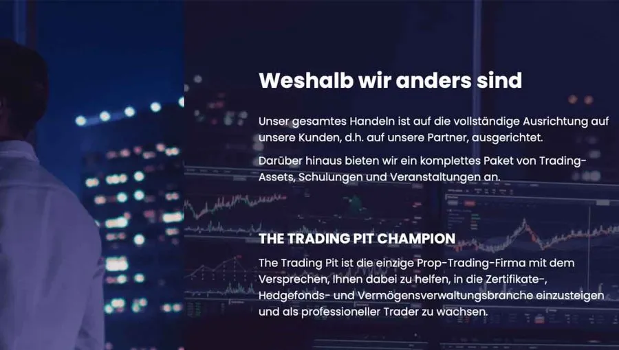 Über the Trading Pit