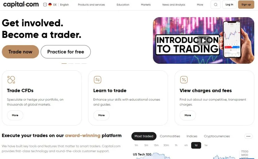 Capital.com Overnight-Broker