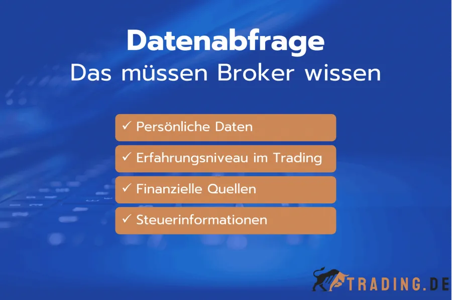 Diese Daten braucht der Broker