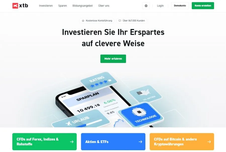 XTB Overnight-Broker