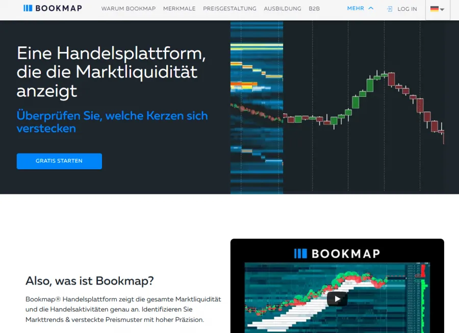 Bookmap Website