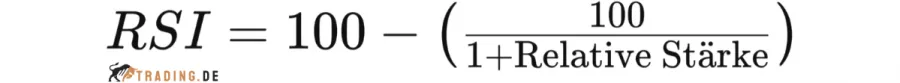 Relative Strength Index Formel