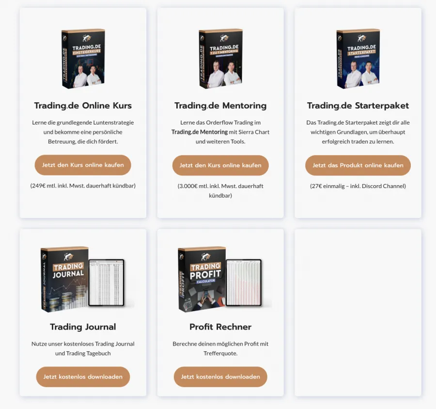 Trading Ausbildung von Trading.de