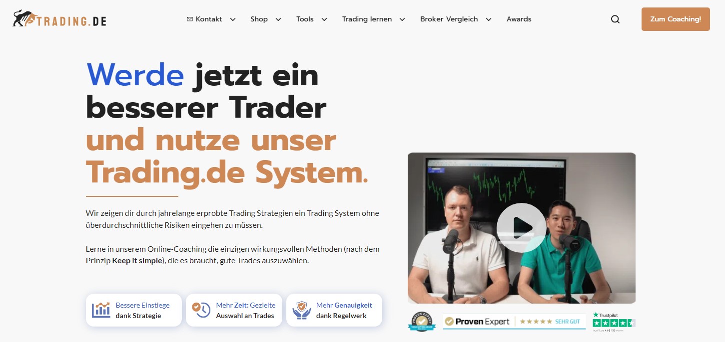 trading.de Ausbildung Paper Trading