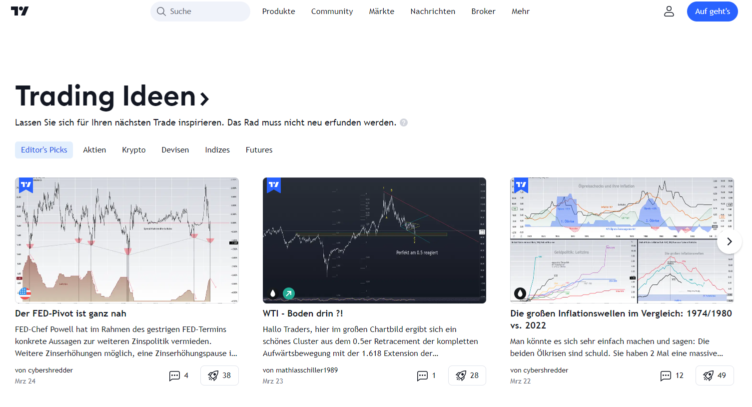 tradingview community